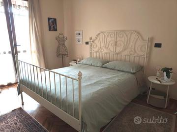 letto in ferro battuto matrimoniale con doghe