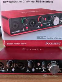 Scheda Audio Focusrite 2i4