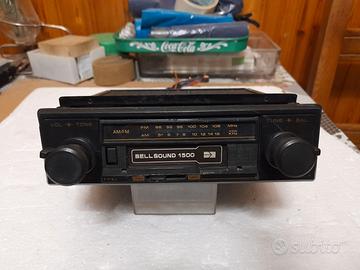 autoradio a cassette anni 70 (funzionante)