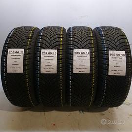 4 GOMME 205 60 16 FIRESTONE INV RIF4011