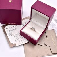 BULGARI BVLGARI ANELLO SOLITARIO DIAMANTE ORO