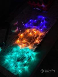 Decorazioni Halloween per finestra – set luci LED