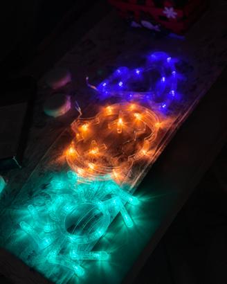 Decorazioni Halloween per finestra – set luci LED