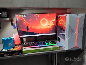 PC GAMING CON ACCESSORI LEGGI INFO 