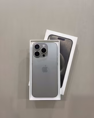 IPHONE 15 PRO 256GIGA TITANIO(DA VETRINA)