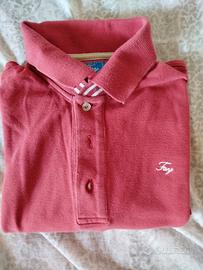 POLO FAY MANICHE CORTE  ROSSA