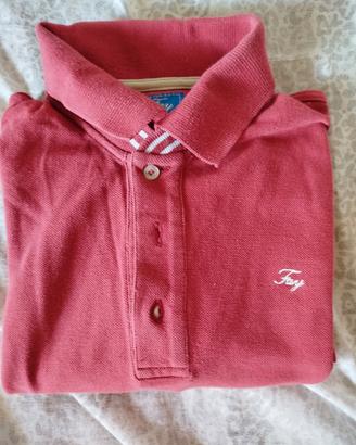 POLO FAY MANICHE CORTE  ROSSA