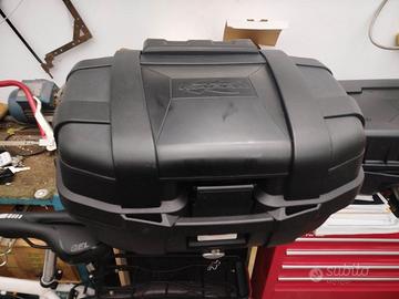Top case kappa garda Total black 52 litri