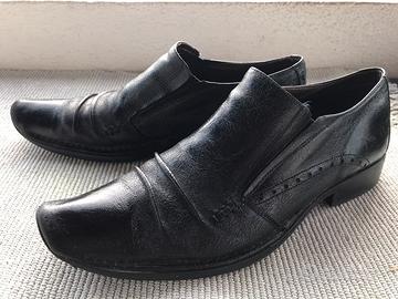 Scarpe nere uomo o donna vintage bohemian