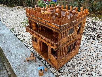 locanda in legno antica Russia 