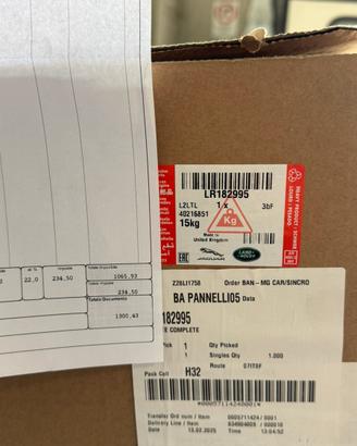 Cofano post range sport 2024