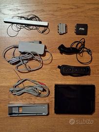 Console Nintento WII con cavi e controller