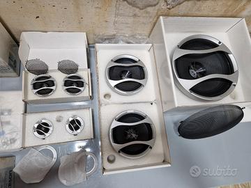 Kit 3 vie Audison Thesis completo di subwoofer