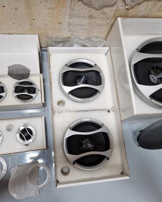 Kit 3 vie Audison Thesis completo di subwoofer