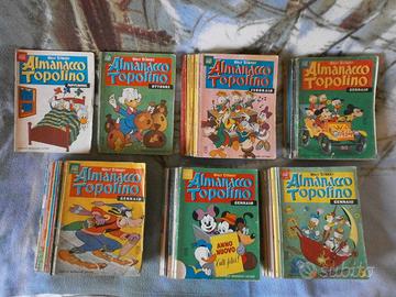 ALMANACCO TOPOLINO - 1959 / 1967 - 32 numeri