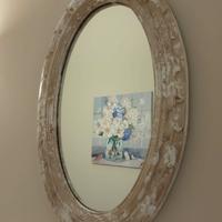 Specchio shabby Blanc Mariclò