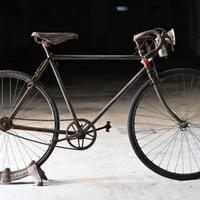 Bicicletta corsa d'epoca 1900 francese Eroica