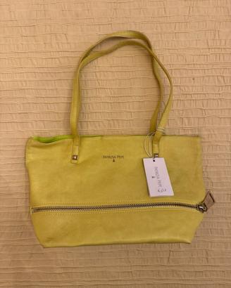 Borsa Patrizia Pepe – Gialla – Ecopelle