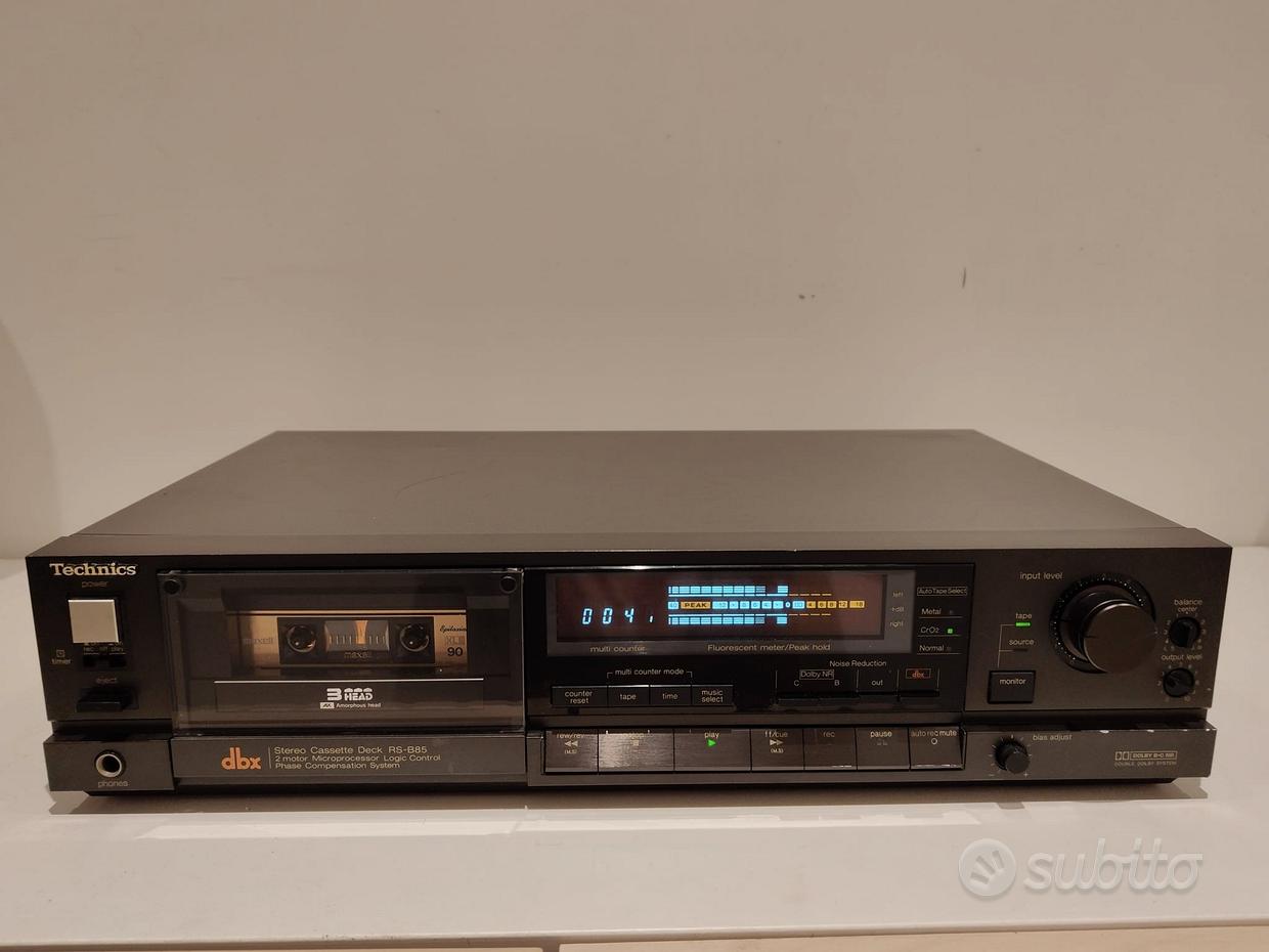 2 piastre deck doppia cassetta TECHNICS - Audio/Video In vendita a Milano