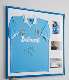 🏆⚽️Maglia Autografata da Maradona (1984) + COA