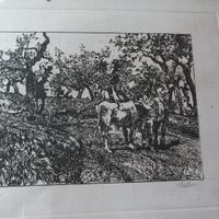 Acquaforte Giovanni Fattori