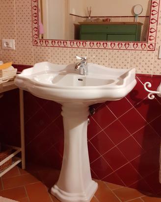 lavandino retró 70 x 55 miscelatore