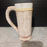 🏺 Tazza decorativa vintage in ceramica con figura