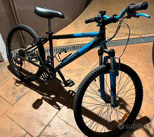 Bici MTB ragazzo 24" B'Twin Rockrider 500