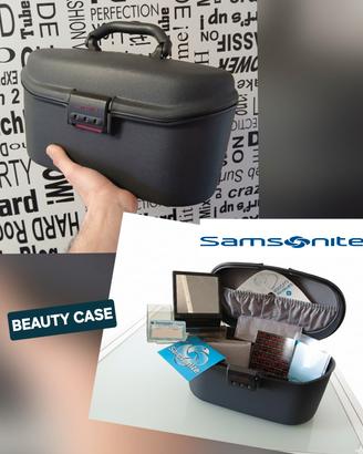 Beauty Case Rigido SAMSONITE Oyster Vintage NUOVO 