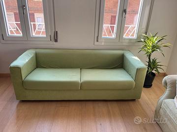 Divano 2 posti con copri divano