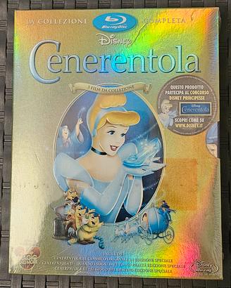 CENERENTOLA BLU RAY COFANETTO TRILOGIA 