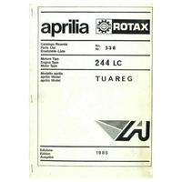 Catalogo ricambi motore Aprilia 244 LC Tuareg
