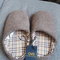 Pantofole OVS nuove in feltro nr.41 Nuove Unisex
