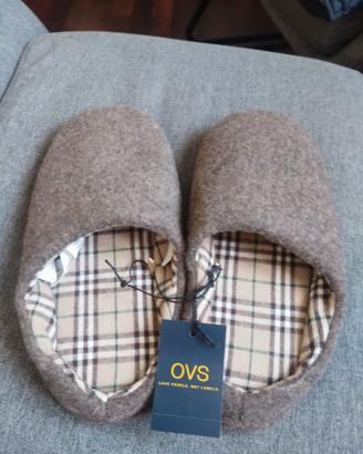 Pantofole OVS nuove in feltro nr.41 Nuove Unisex
