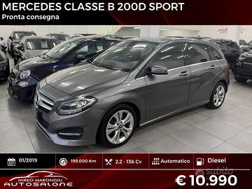 Mercedes classe B 200 d Sport FINANZIABILE