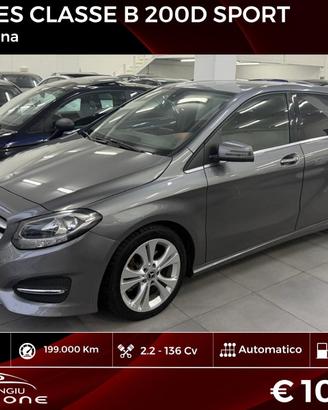 Mercedes classe B 200 d Sport FINANZIABILE