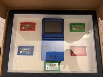 Game Boy Advance SP + Pokémon