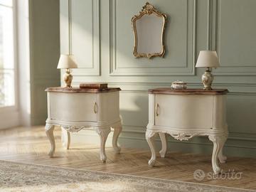 Comodini chippendale shabby chic