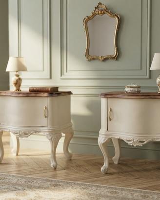 Comodini chippendale shabby chic