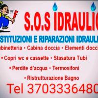 Idraulico pronto intervento 7/7 giorni