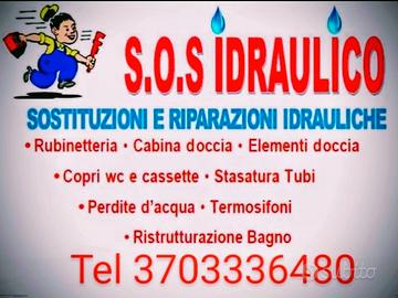 Idraulico pronto intervento 7/7 giorni