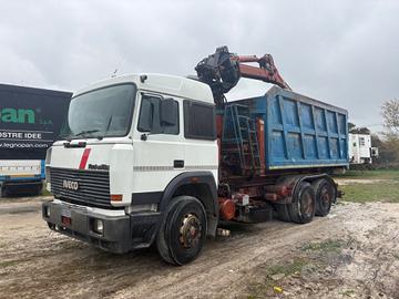 IVECO TURBOSTAR 190.42 scarrabile Cassa GRU