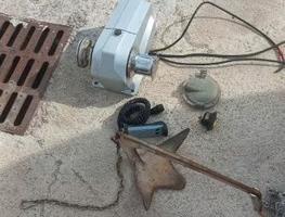 Verricello ancora per barca