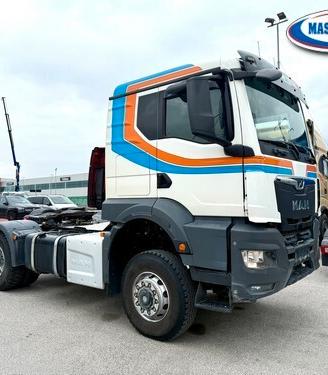 MAN TGS 510 4x4, impianto idraulico, 2021