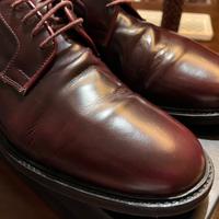 SCARPE UOMO CUOIO MADE IN ITALY BORDEAUX