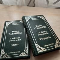 Libri Purgatorio e Inferno Dante