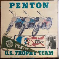 John Penton Dalton USA ISDT 1973 poster foto orig
