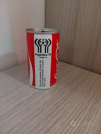 Coca Cola Lattina Vuota Argentina 78 Rarissima Err