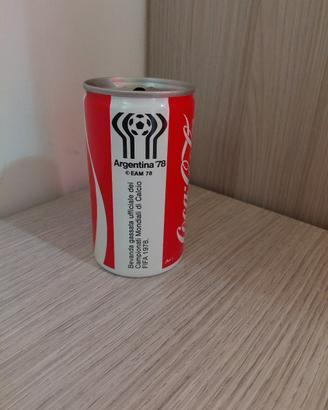 Coca Cola Lattina Vuota Argentina 78 Rarissima Err