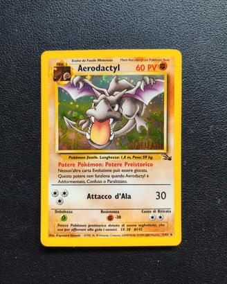 Aerodactyl Holo Prelease Near Mint - Carte Pokemon
